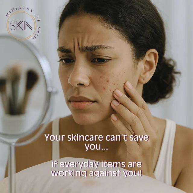 Are you struggling with pesky breakouts that just won’t seem to go away?🤔 

You might be surprised to learn that some everyday items could be contributing to your skin woes. At Ministry of Skin, we believe that understanding the root causes of skin issues is essential for achieving that radiant glow. 

Let’s talk about makeup brushes! 🖌️ These beauty tools can harbor bacteria, dirt, and oil if not cleaned regularly. When you apply makeup with unclean brushes, you’re essentially spreading impurities all over your face, leading to clogged pores and breakouts. Make it a habit to clean your brushes weekly with a gentle cleanser to keep your skin clear and healthy. 

And don’t overlook your pillowcase! 🛏️ It can accumulate oils, dead skin cells, and bacteria over time. Sleeping on a dirty pillowcase can transfer all these nasties back onto your skin, contributing to breakouts and dullness. To combat this, consider changing your pillowcase every few days, or at least once a week.

Take control of your skincare routine today! Book a consultation with our experts to discover personalized treatments that will help your skin flourish. Your journey to clear, glowing skin is a click away! 

*Link in bio to book*

Visit our website at ministryofskin.ca and join our newsletter for exclusive promos!

#SkincareTips #InModeForma #DiolazeXL #MiniFx #CalgaryMediSpa #YYCLaserClinic #inmodeyyc #SkinTighteningCalgary #LaserHairRemovalCalgary #BodyContouringCalgary

advanced skincare, medical aesthetics, skin treatment, skin tightening, non-invasive, skin rejuvenation, Calgary medispa, latest technology